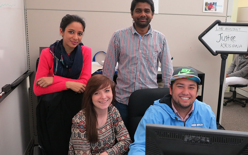 student lab assistants